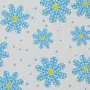 Household Essentials Deluxe Ironing Board Replacement Pad and Cover, Sewing Guide Pattern, Cream(Blue Flowers)