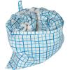 Household Essentials Deluxe Ironing Board Replacement Pad and Cover, Sewing Guide Pattern, Cream(Blue Grid)