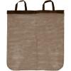 Household Essentials Double Laundry Hamper with Lid and Grommet Handles, Desert Sand Sorter(Sand)