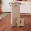 Household Essentials Gift Wrapping Paper Organizer(Natural/Brown)