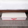 Household Essentials Gift Wrapping Paper Organizer(Natural/Red)
