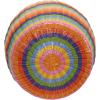 Household Essentials Handwoven Resin Barrel Side Table, Multicolor(Multi Color)