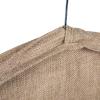 Household Essentials Hanging Zippered Garment Storage Bag with Clear Vision Front, Set of 2, Graphite Gray(Latte)