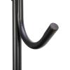 Household Essentials Hinge-It Clutterbuster Steel Valet Family Towel Bar, Silver(Black)