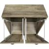 Household Essentials Laundry Sorter Cabinet, Oak Finish(Oak Finished Wood)