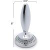 Household Essentials Meat Tenderizer, Reversible Dual Use, Chrome Plated