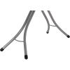 Household Essentials Mega Wide Top Ironing Board, 4-Legs, Steel Top Ironing Board with Fixed Iron Rest, FiberTech Cover and Fiber Pad, Scorch and Stain Resistant, Antique Bronze Frame(Natural/Silver)
