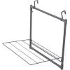 Household Essentials Metal Expandable Over the Door Drying Rack, Gray