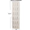 Household Essentials Over The Door 24 Packet Shoe Storage Organizer, Natural Canvas