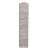 Household Essentials Over-The-Door Cotton Blend and Plastic Shoe Organizer with 20 Storage Pockets, Denim(Silver)