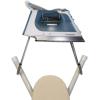 Household Essentials Over-The-Door Ironing Board Holder, Silver
