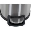 Household Essentials Slim Trash Can, 10 Liter / 2.6 Gallon, Stainless Steel Bathroom Step Trash Can, Easy to Clean 94433-1