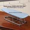 Household Essentials Tabletop Ironing Board Cover and Pad | Fits 30″-32″ x 12″ Boards | Silicone-Coated, One-Piece Cover with Bungee Cord Fit | Replacement Cover for Small Ironing Boards(12″ Wide)