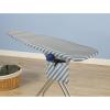 Household Essentials Ultra Ironing Board Cover, Iris(Reversible Silver Stripe)