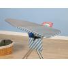 Household Essentials Ultra Ironing Board Cover, Iris(Reversible Silver Stripe)