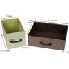 Household Essentials Victorian Style 8-Drawer Tower Storage Organizer Unit, Multicolor(Multi Color)