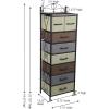 Household Essentials Victorian Style 8-Drawer Tower Storage Organizer Unit, Multicolor(Multi Color)