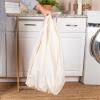 Household Essentials X-Frame Bamboo Hamper, Washable Black Liner and Bamboo Frame, and Renewable, Folds for Storage, Simple and Chic, Natural(Natural)