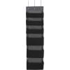 Household Essentials 2168-1 Over-the- Over-the-Door Organizer, Orange(Black)