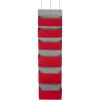 Household Essentials 2168-1 Over-the- Over-the-Door Organizer, Orange(Red)