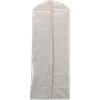 Household Essentials 311395 Hanging Garment Bag Dress Natural Cotton Canvas with Clear Vinyl Cover, Gown Protector,Off-White(Gown Protector)