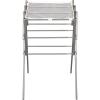 Household Essentials Clothes Drying Rack, Foldable, Expandable and Collapsible Laundry Drying Rack, Silver(Silver)