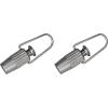 Household Essentials Clothesline Tightener(Silver (Pack of 2))