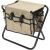 Household Essentials Collapsible Utility Stool, Tan(Tan)