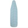 Household Essentials Deluxe Ironing Board Replacement Pad and Cover, Sewing Guide Pattern, Cream(Blue Grid)