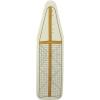 Household Essentials Deluxe Ironing Board Replacement Pad and Cover, Sewing Guide Pattern, Cream(Cream)