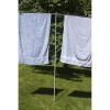 Household Essentials Outdoor Telescoping Clothesline Prop, Steel(Classic)