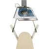 Household Essentials Over-The-Door Ironing Board Holder, Silver