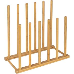 Bamboo 6 Pair Boot Rack, Natural(6 Pair)