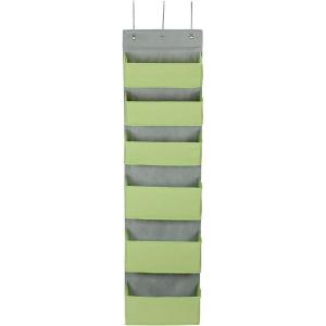 Household Essentials 2168-1 Over-the- Over-the-Door Organizer, Orange(Lime)