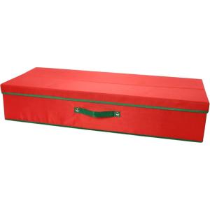 Household Essentials Gift Wrapping Paper Organizer(Red/Green)