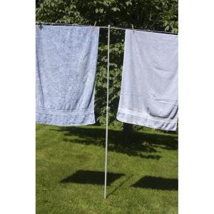 Household Essentials Outdoor Telescoping Clothesline Prop, Steel(Classic)