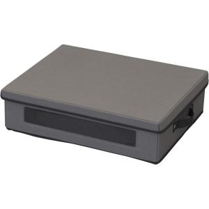 Household Essentials Platter Storage Chest, Gray(Grey)