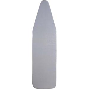 Household Essentials Replacement Ironing Board Cover and Pad for Standard Ironing Boards, Silver Silicone Coated(Silver Coated)