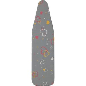 Household Essentials Ultra Ironing Board Cover, Iris(Sparkle Hearts)