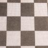 Household Essentials Fabric Storage Bins 6 Piece Set, Checkerboard White and Black(11” L x 11” W x 11” H (Pack of 6))