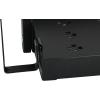 Household Essentials Metal 2-Tier Countertop Caddy, Black 14.25 in. L x 12 in. H(14″ Wide)