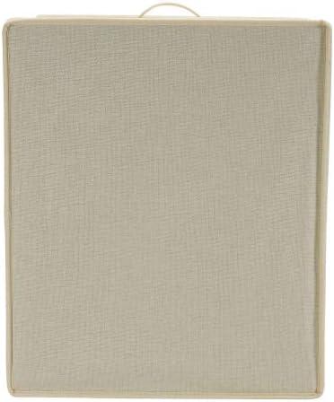 image:imageHousehold Essentials Jumbo Fabric Storage Bins 2 Pack CreamNatural
