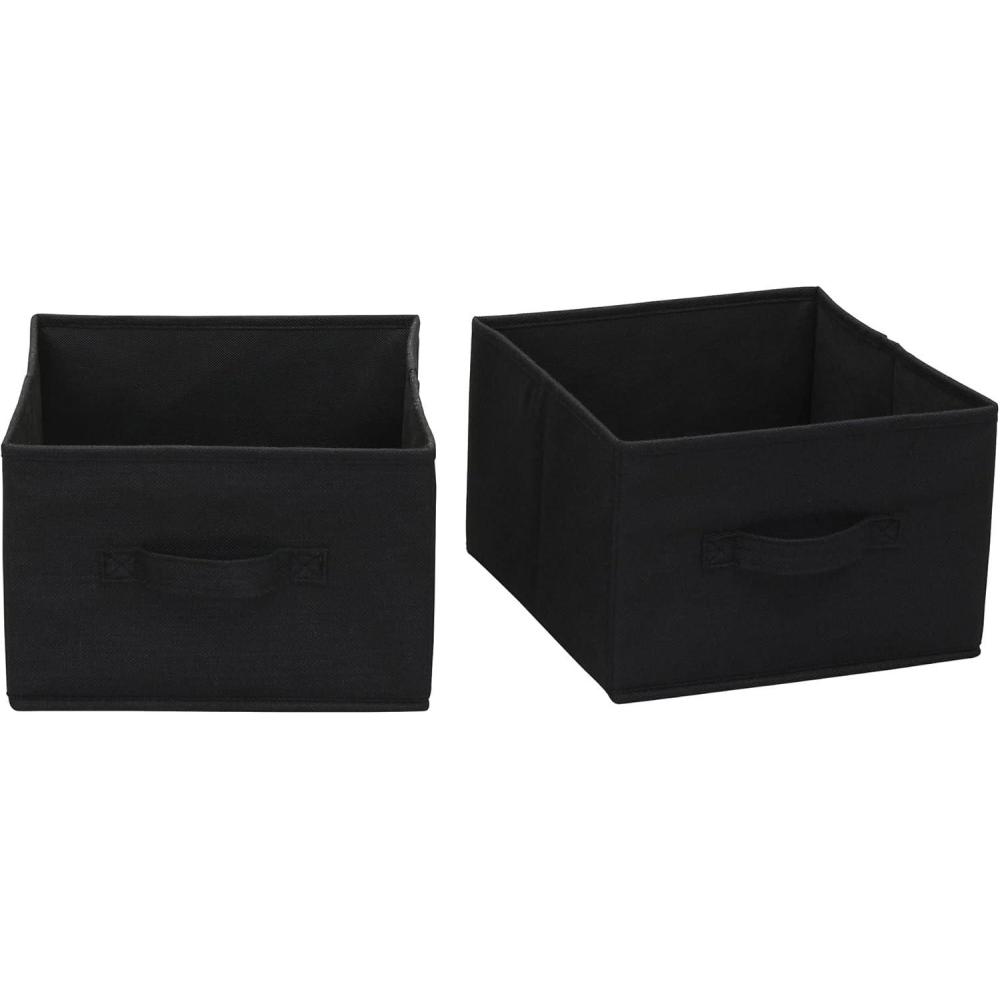 image:imageHousehold Essentials Black Wide Closet Organizer Drawers