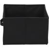 Household Essentials Black Wide Closet Organizer Drawers
