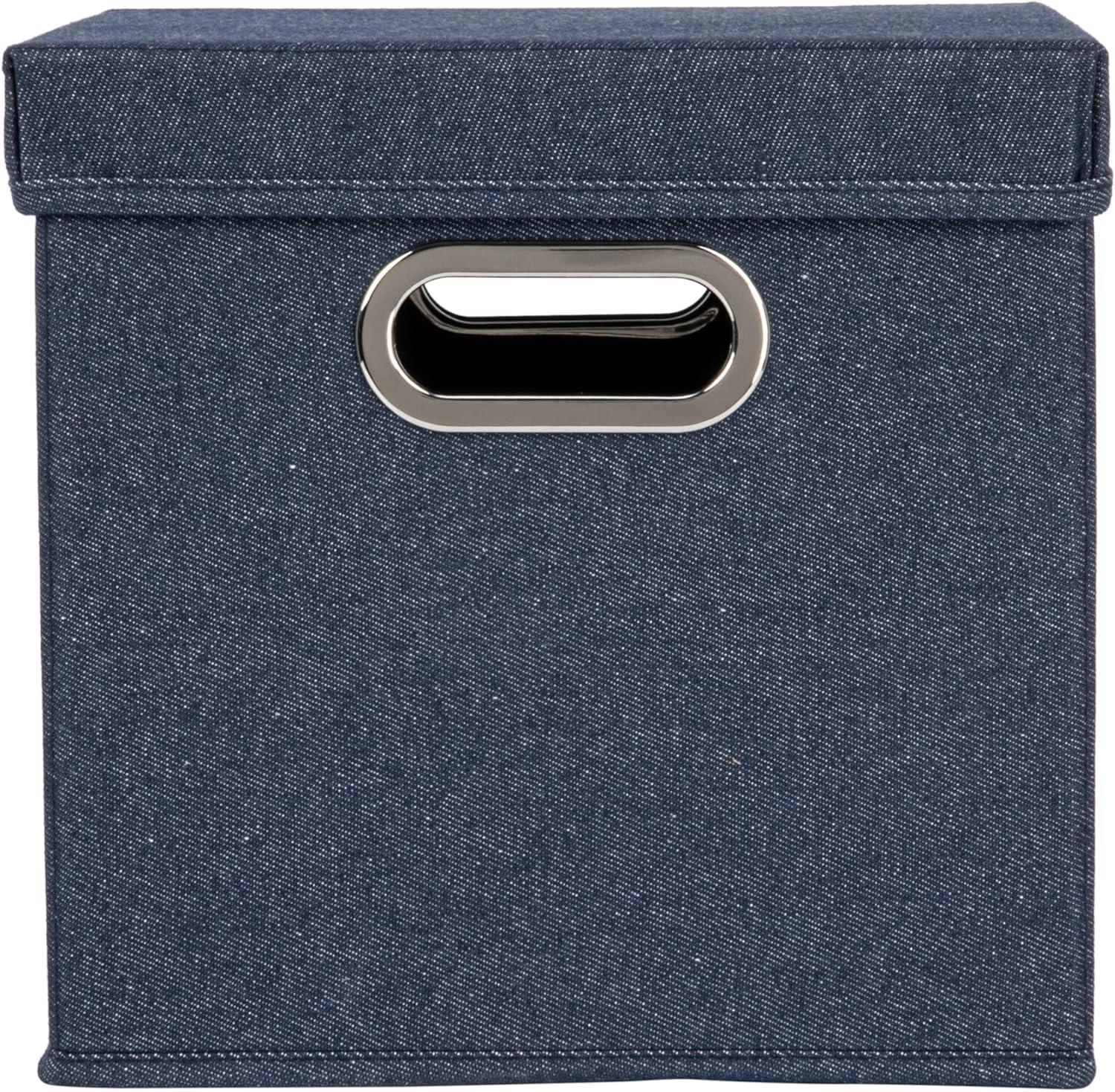 image:imageHousehold Essentials Cube Set with Lids Pink 2PackDenim