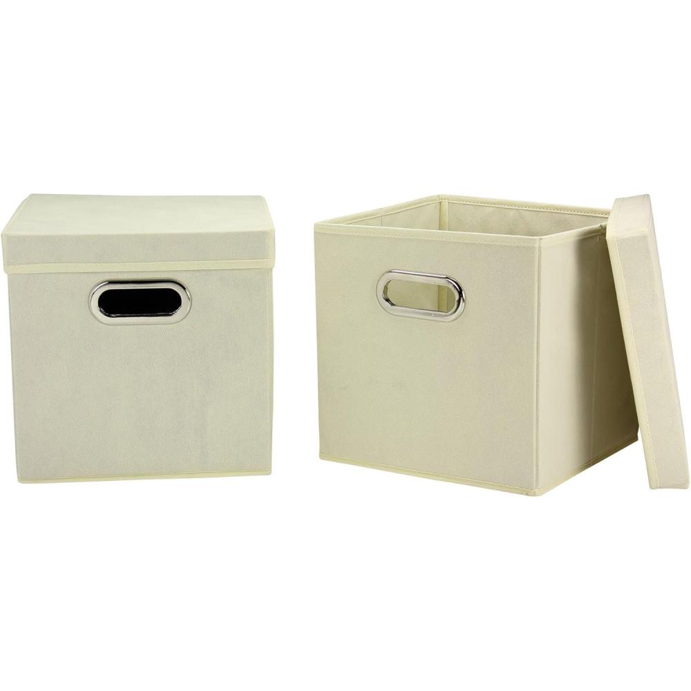 image:imageHousehold Essentials Cube Set with Lids Pink 2PackWhite