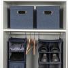 Household Essentials Cube Set with Lids, Pink, 2-Pack(Denim)