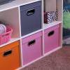 Household Essentials Cube Set with Lids, Pink, 2-Pack(Navy)