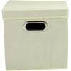 Household Essentials Cube Set with Lids, Pink, 2-Pack(White)