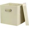 Household Essentials Cube Set with Lids, Pink, 2-Pack(White)